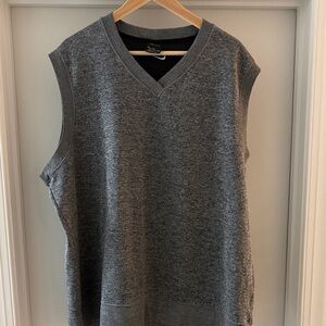 Nike Dark Gray Sleeveless V-Neck Sweater Size XXL